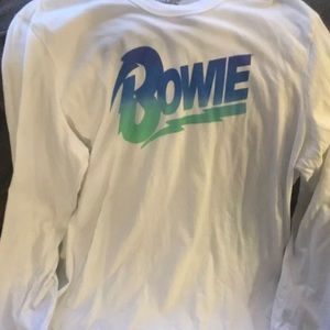 David Bowie 1974 tour shirt